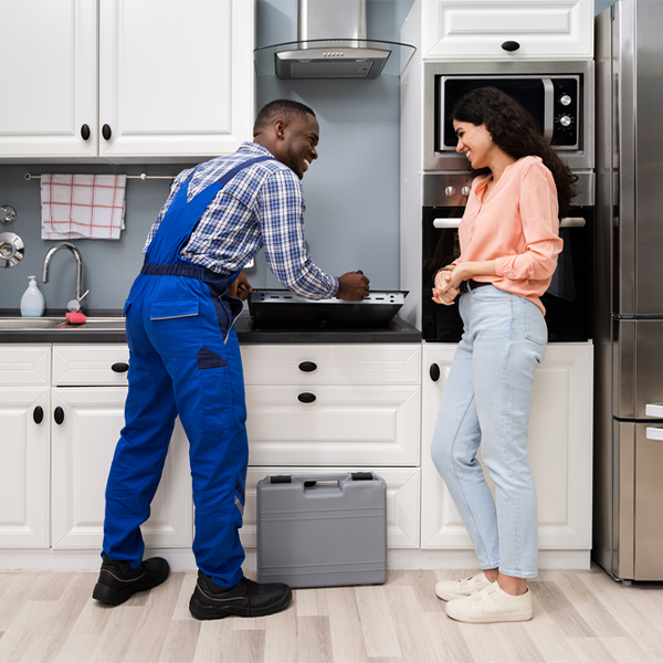 can you provide an estimate for cooktop repair before beginning any work in West Livingston Texas